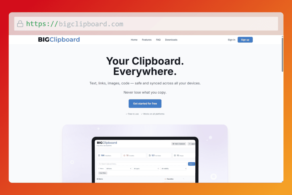 BigClipboard.com